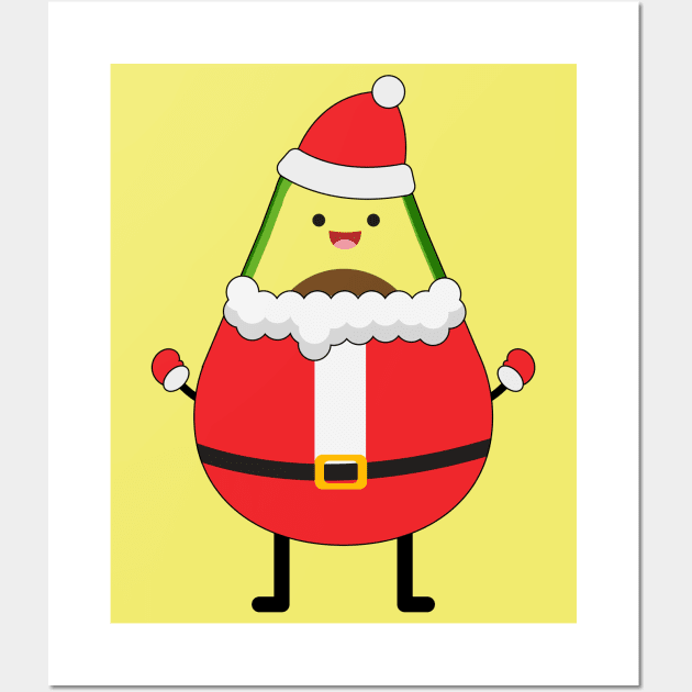 Avo Merry Christmas Wall Art by MZeeDesigns